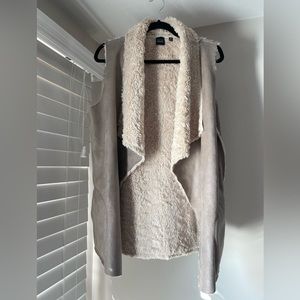 Faux Suede Vest